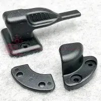 Stable Door Catch & Spacer Stay Fastener - BLACK