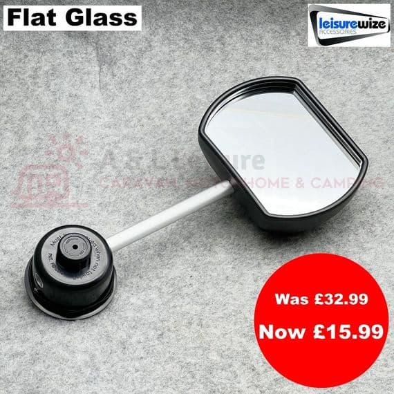 Suck It And See Towing Mirror  FLAT Glass