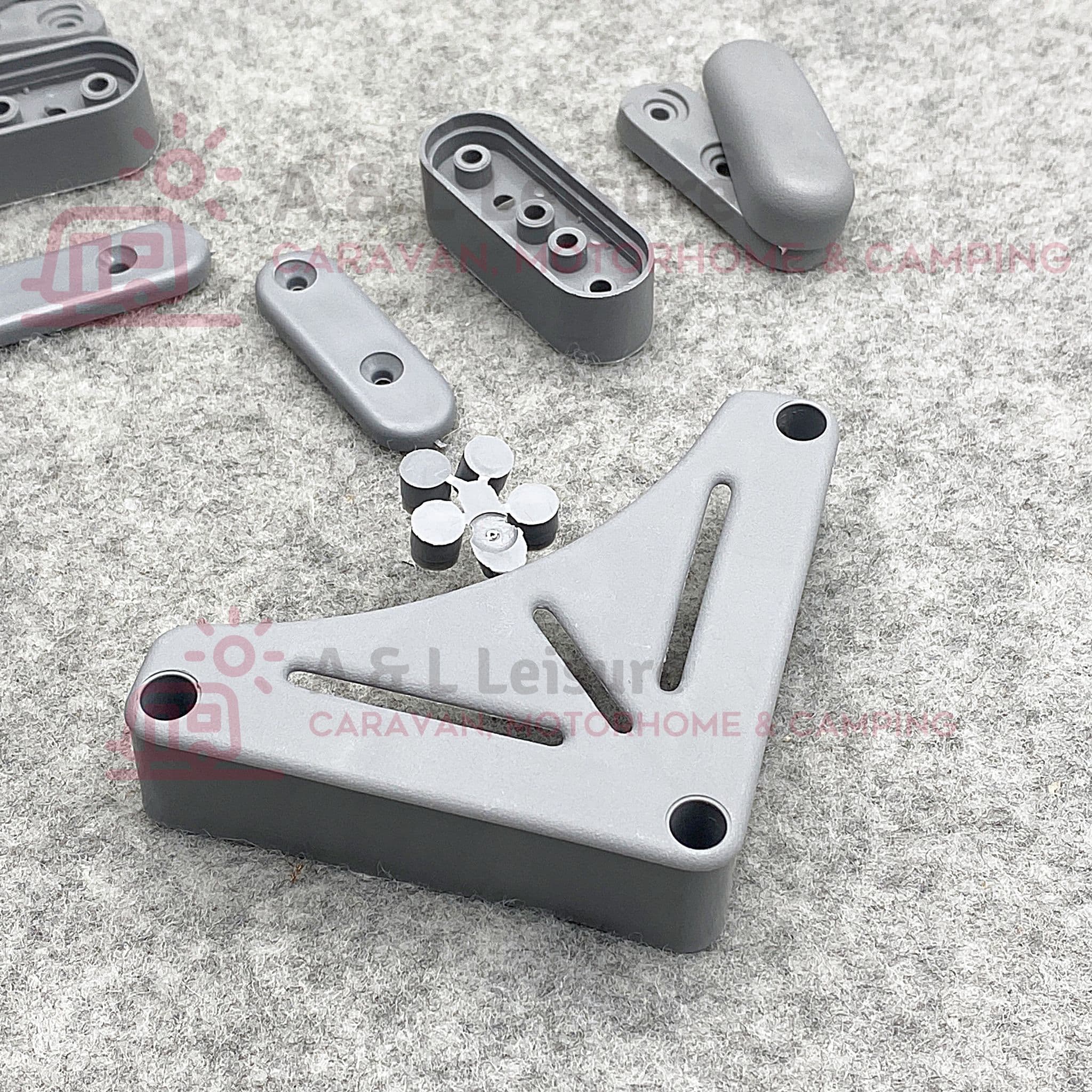 Table Bracket Storage Kit Grey