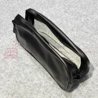 Tent, Awning Peg Bag For Pegs & Guyrope Black FAUX LEATHER