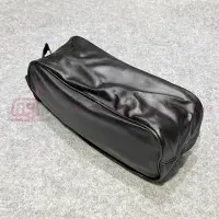 Tent, Awning Peg Bag For Pegs & Guyrope Black FAUX LEATHER