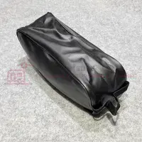Tent, Awning Peg Bag For Pegs & Guyrope Black FAUX LEATHER