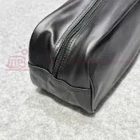 Tent, Awning Peg Bag For Pegs & Guyrope Black FAUX LEATHER
