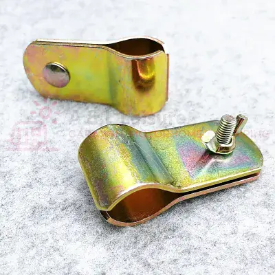 Tent Awning Pole Clips Clamps With Wing Nuts 2 x 22-25mm