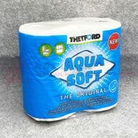 Thetford Aqua Soft Quick Dissolving Toilet Roll 4PK