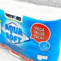 Thetford Aqua Soft Toilet Paper x6 Rolls