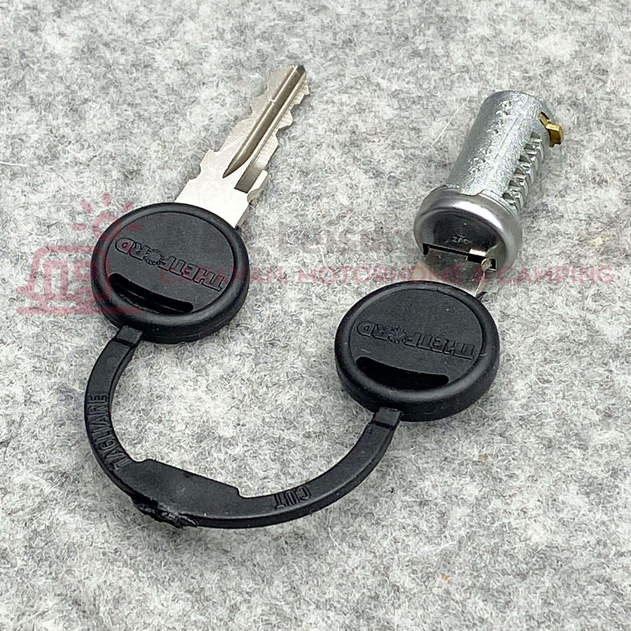 Thetford Caravan Motorhome access or toilet door zadi lock barrel keys