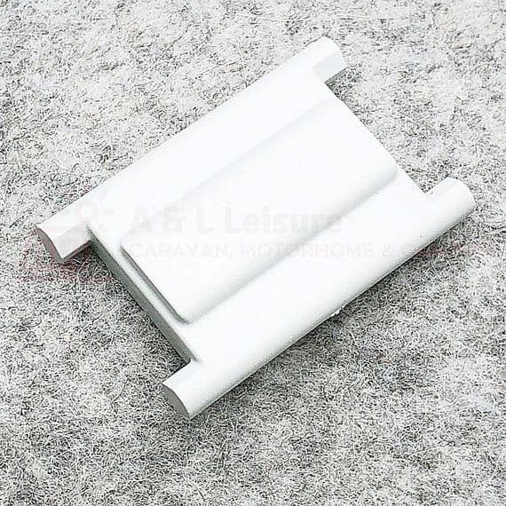 Thetford Flush Battery Service Door Hinge - Grey