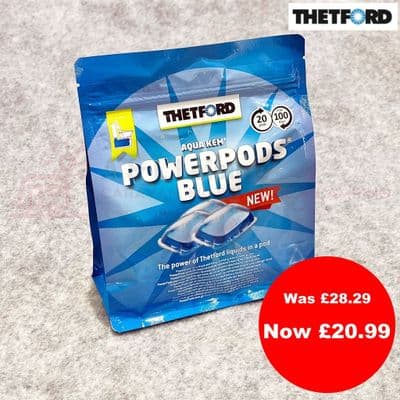 Thetford Powerpod Blue - Caravan, Motorhome Toilet Chemical 