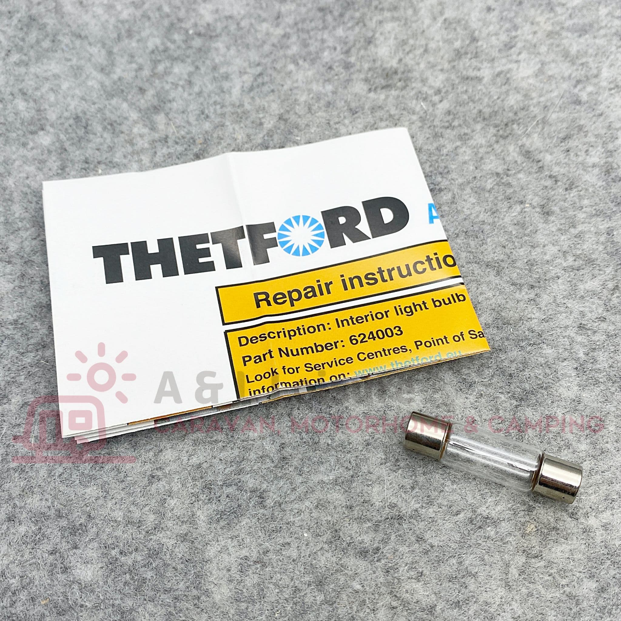 Thetford SR Interior Fridge Light Bulb Replacement Caravan Motorhome
