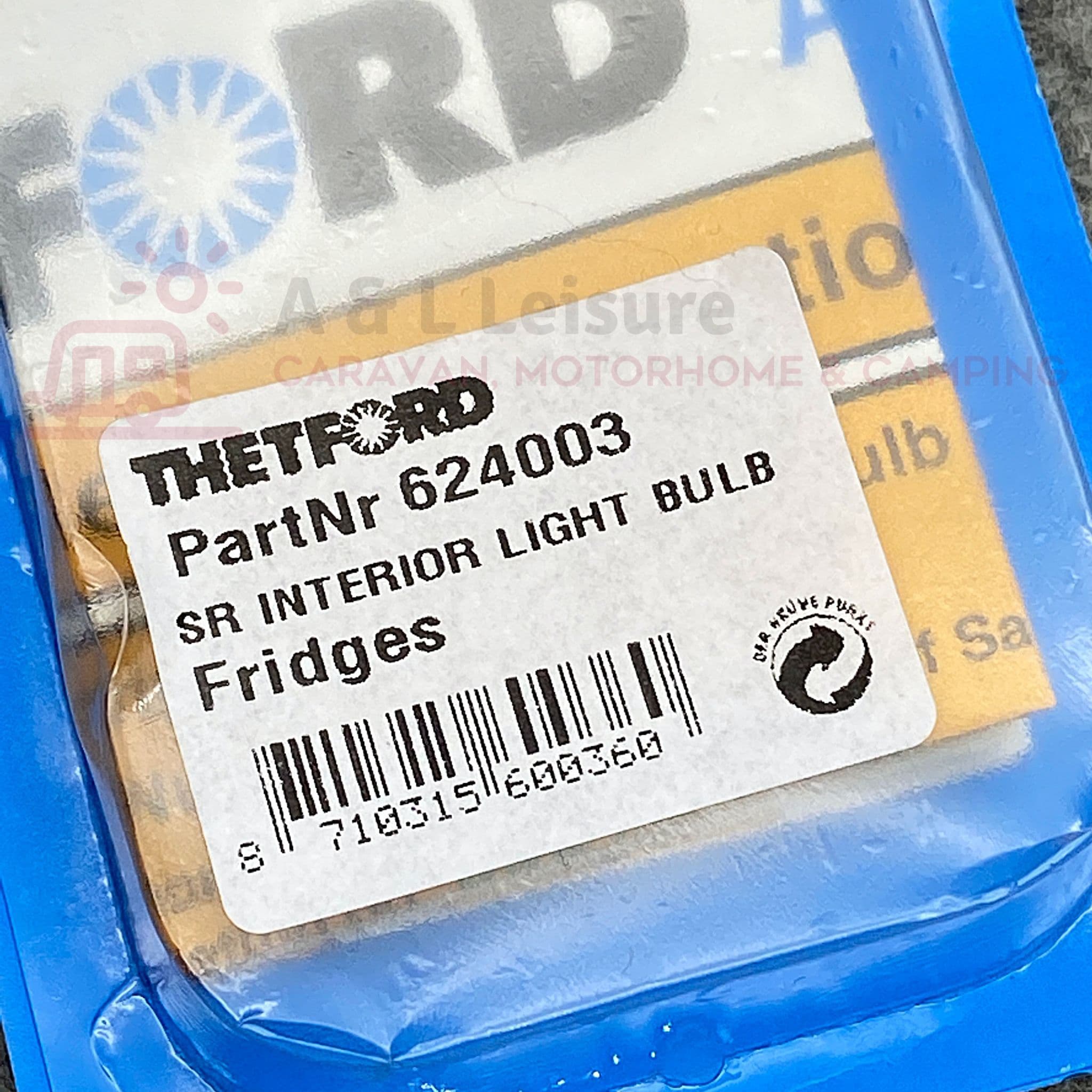 Thetford SR Interior Fridge Light Bulb Replacement Caravan Motorhome