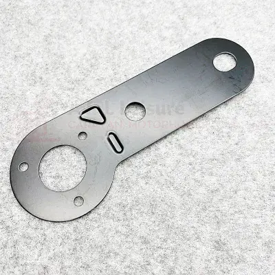 Towing Socket Mounting Plate Single 7 - 13 Pin Flange Tow Bar Socket Plate