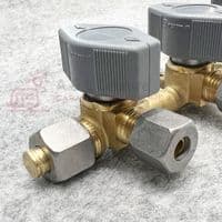 TRUMA 3-Way Gas Manifold / Gas Tap 10 - 8mm Caravan, Motorhome Camper 24136-31DV