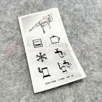 TRUMA Caravan Motorhome Gas Manifold Valve Adhesive Labels Sticker  20000-19500