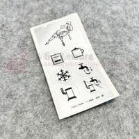 TRUMA Caravan Motorhome Gas Manifold Valve Adhesive Labels Sticker  20000-19500