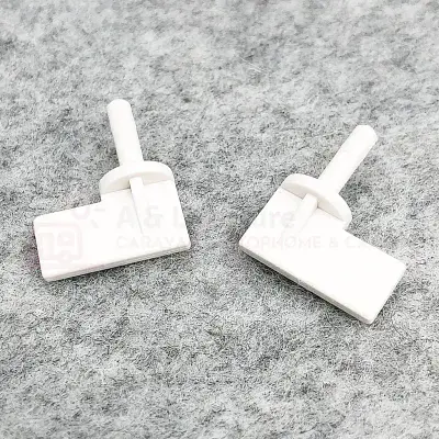 Truma, Carver Water Inlet Pump Security Clips FLAGS - IVORY