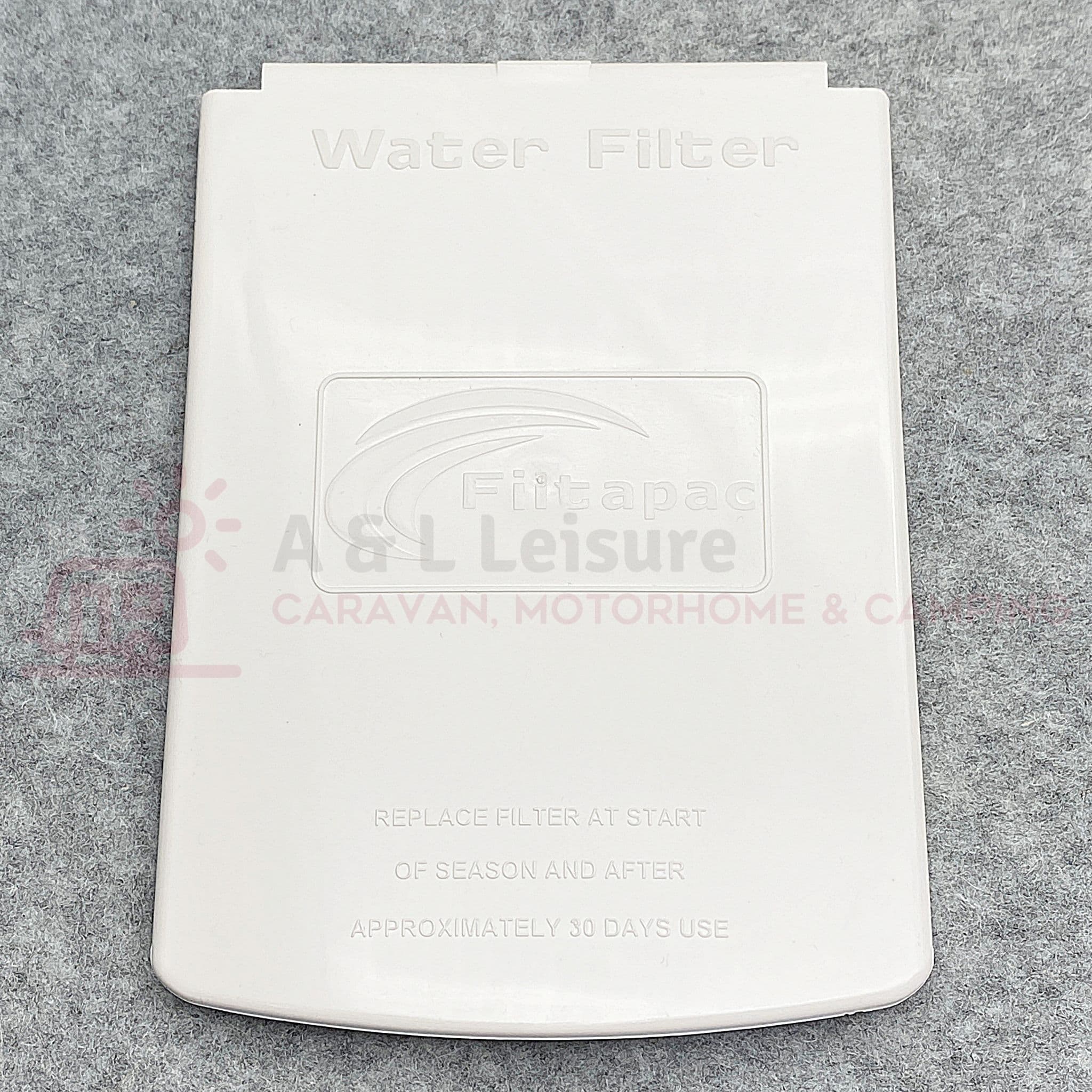 Truma Filtapac Crystal 2 Water Inlet Housing Flap IVORY Caravan Motorhome F106