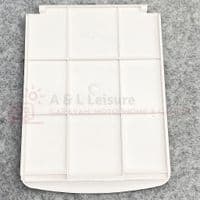 Truma Filtapac Crystal 2 Water Inlet Housing Flap IVORY Caravan, Motorhome  F106