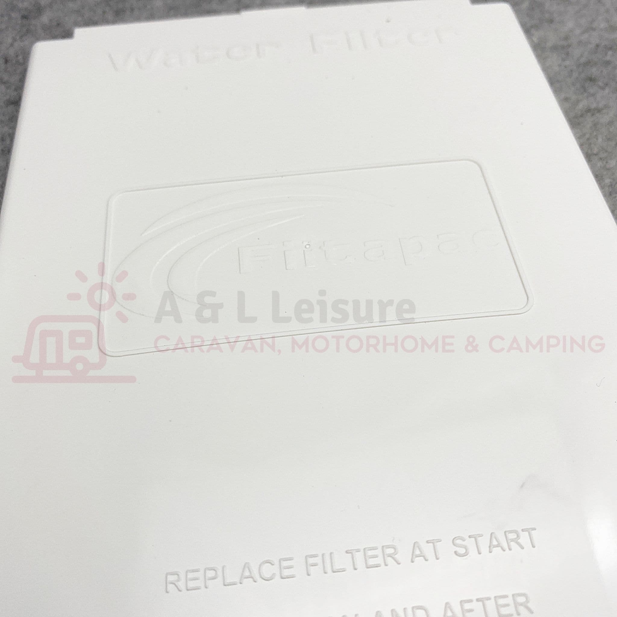 Truma Filtapac Crystal 2 Water Inlet Housing Flap WHITE Caravan Motorhome F106W