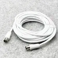 Tv Co-Axial Fly Lead 5m Coax TV Extension