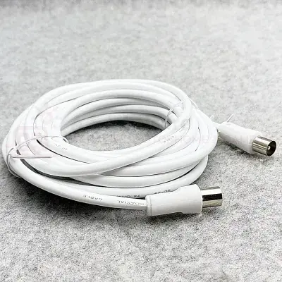 Tv Co-Axial Fly Lead 5m Coax TV Extension