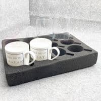 Universal Florence Foam Caravan, Motorhome Glass & Cup Holder