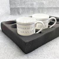 Universal Florence Foam Caravan, Motorhome Glass & Cup Holder