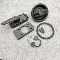 Vecam / Zadi Caravan Door Lock c/w Barrel - Left Hand -  PO391