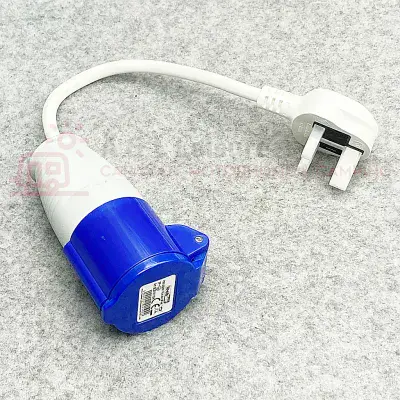 Vechline UK Mains Hook Up Adaptor Cable -13a To 16a