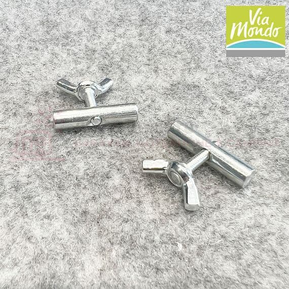 Via Mondo Awning Rail Stopper 6mm Universal 2 x Awning Rail Stoppers - 109588