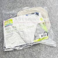 Via Mondo Caravan Awning Rail Protector White 12m