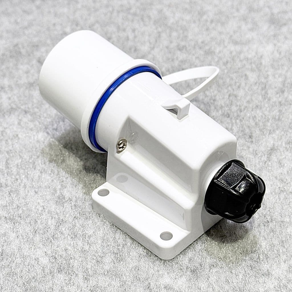 W4 Angled Mains Hook Up Socket Inlet & Cover