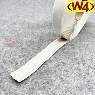 W4 Caravan, Motorhome Mastic Sealing Strip WHITE 19mm x 5m x 2.5mm - 00116