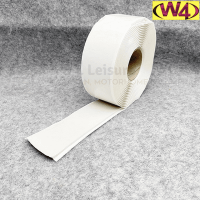 W4 Caravan, Motorhome Mastic Sealing Strip WHITE 45mm x 5m x 2.5mm - 00125