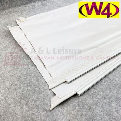 W4 Double Wheel Arch Cover Twin Axle Wheel Arch Cover With Suckers Caravan 00084