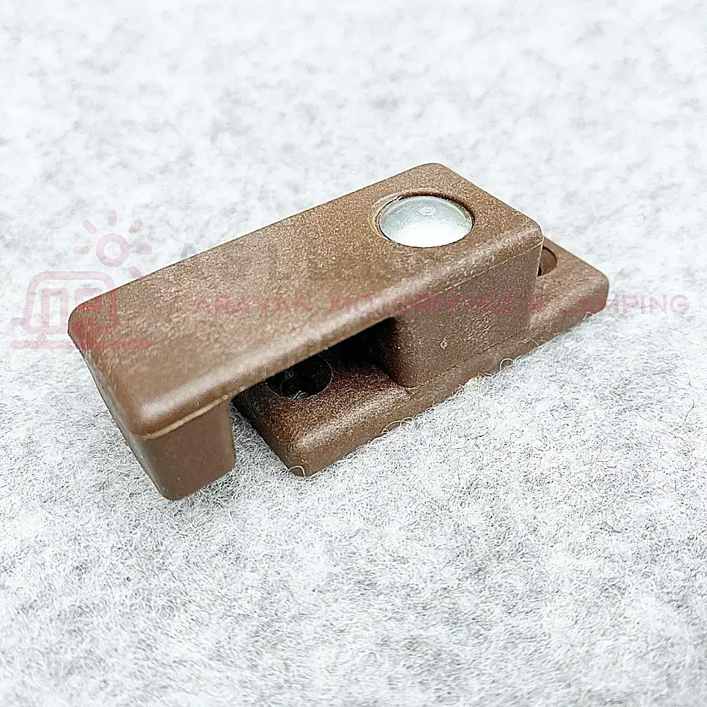 W4 Plastic Turnbuckle Door Catch Brown Caravan Motorhome 37810 - Foto 11