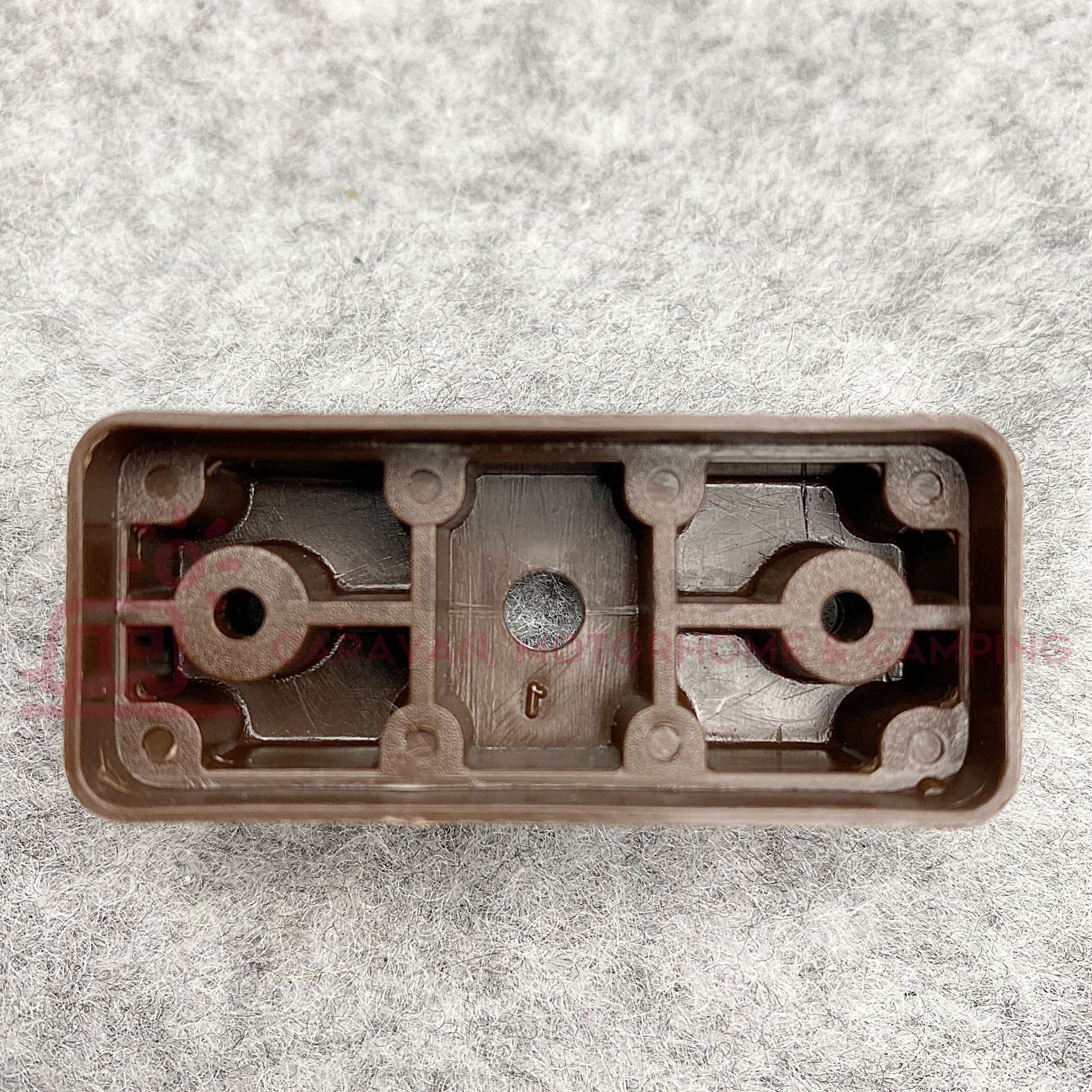 W4 Plastic Turnbuckle Door Catch Brown Caravan Motorhome 37810 - Foto 12