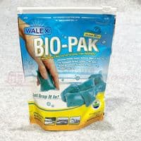 WALEX BIO-PAK Drop-in Sachets Cassette Toilet Chemical - Ocean Mist (10 Sachets)