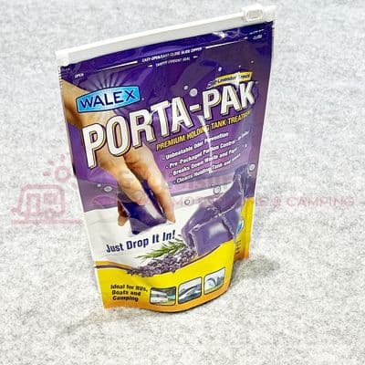 Walex PORTA-PAK Lavender Scent Drop-in Sachets Cassette Toilet chemical x10