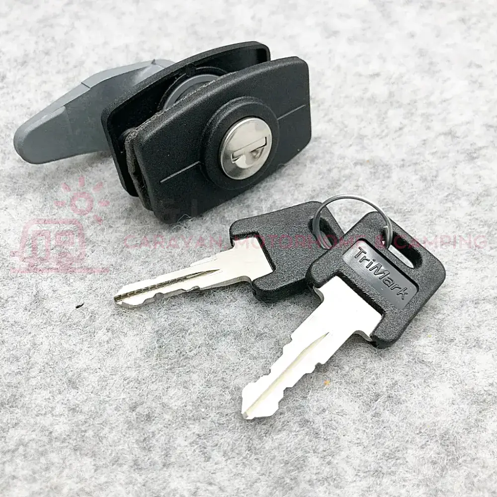 West Alloy Trimark Lock Assembly c/w 2 Keys