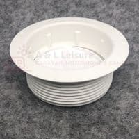 WHALE Caravan Heating Blown Air Directional Ducting Vent Fitting WHITE DX6521