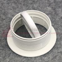 WHALE Caravan Heating Blown Air Directional Ducting Vent Fitting WHITE DX6521