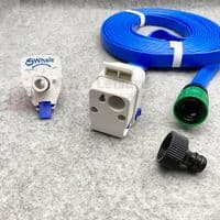 Whale Watermaster Mains Water Connection & Truma Adaptor 7.5m  Caravan - EM9433