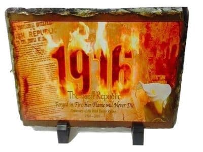  1916 Easter Lily Flame Slate
