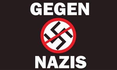Anti Nazi Flag 5 x 3 FT