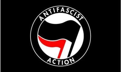 Antifascist Action Flag