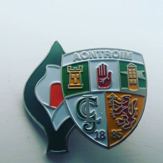 Antrim Easter Lily Badge