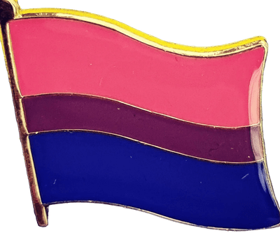 Bi-Pride Flag Enamel Pin Badge