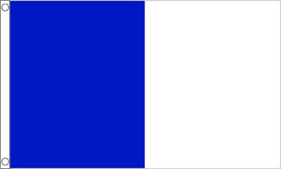 Blue and White Irish County Flag