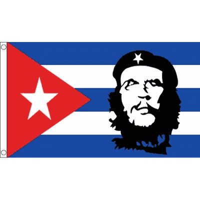 Che Guevara Cuba Flag